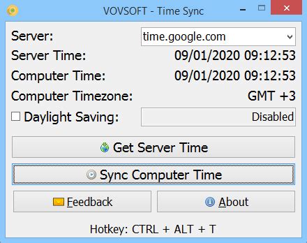dost time server|How to time synchronize your computer from .